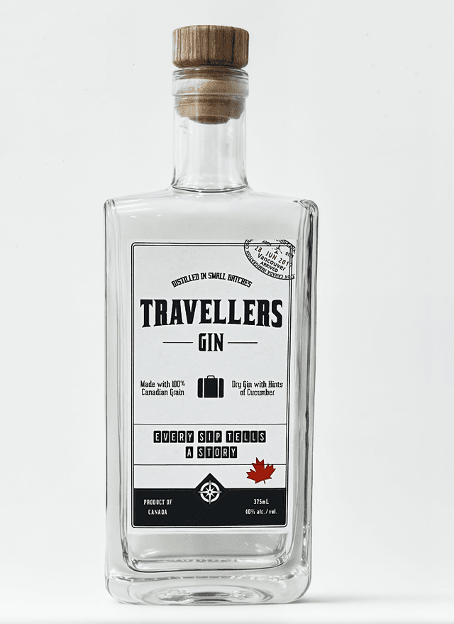 Travellers Gin Bottle